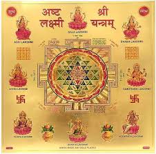 Ashta Lakshmi Yantra.