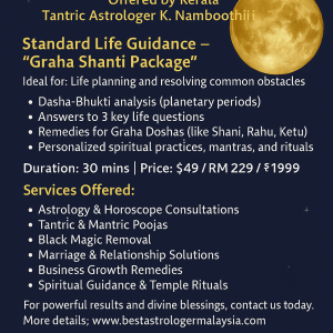 Graha Shanti Package by Kerala Tantric Astrologer