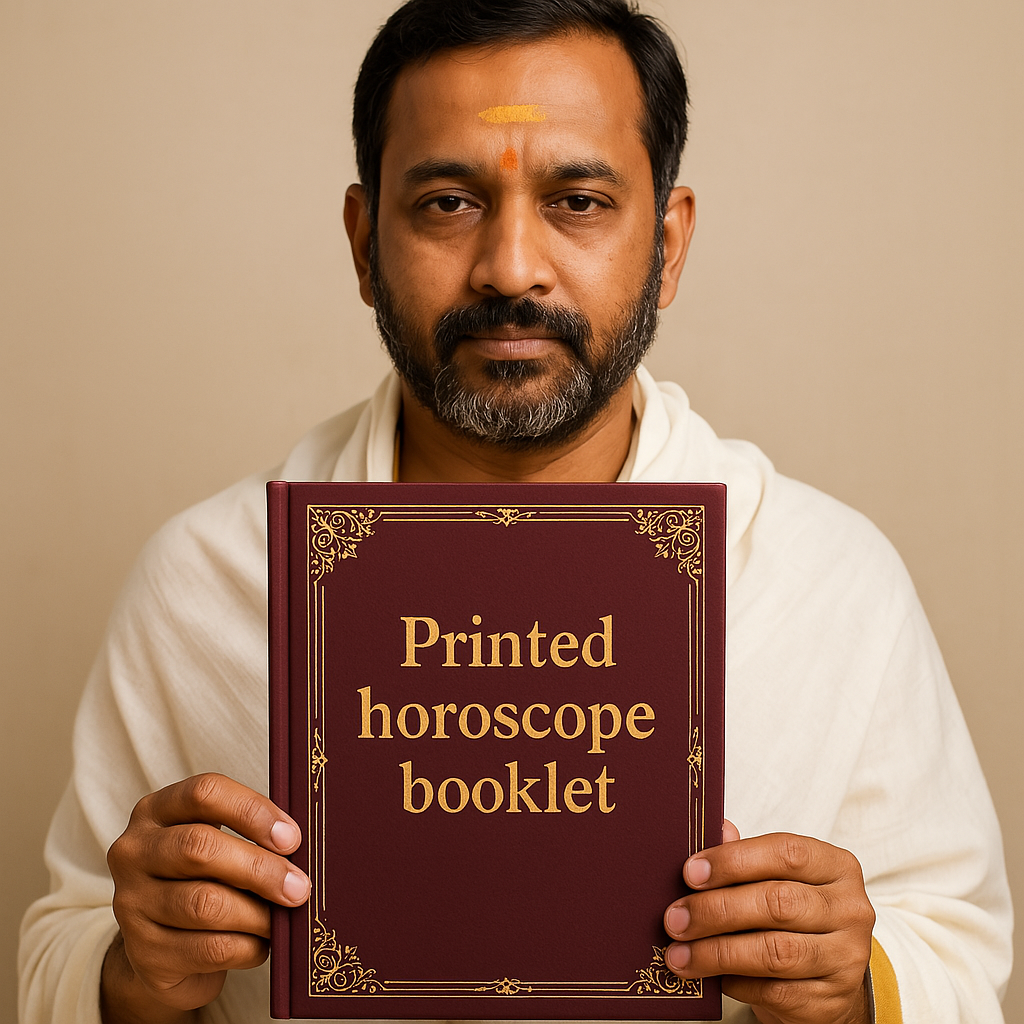 Printed Horoscope Booklet – Kerala Astrology Report