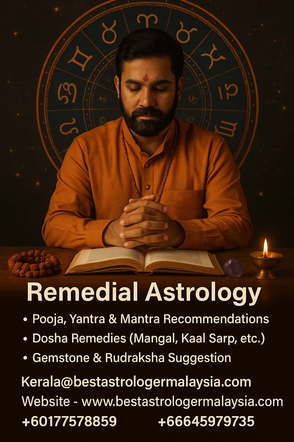Remedial Astrology by K. Namboothiri – Vedic Pooja & Mantra